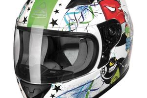CASCO INTEGRALE MOTO BAYARD CARTOON DA BAMBINO