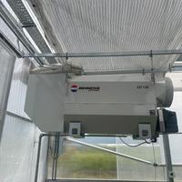 Thermogeneratore con bruciatore Weishaupt