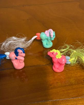 3 My Little Pony petite ponies anni 80 da collez