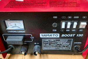 2 in 1: Booster e caricabatterie 12/24V 130A