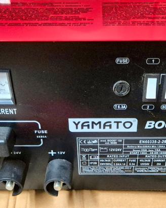 2 in 1: Booster e caricabatterie 12/24V 130A