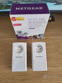 Kit Powerline Netgear PLP2000 – Pass-Thru 2000 Mb