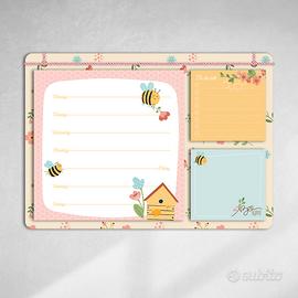 A4 BLOCK NOTES / AGENDA 21X30 CM - BEE / APE