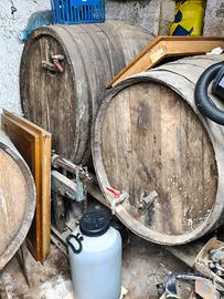 Botti per vino 