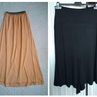 Gonna lunga Zara Basic Tg XS, Gonna nera elegante