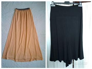 Gonna lunga Zara Basic Tg XS, Gonna nera elegante