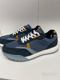 Scarpa sportiva in tessuto è similpelle leoss