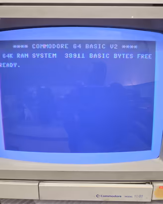 Commodore 1081 monitor Amiga CRT originale