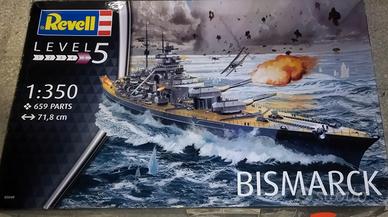 Battleship Bismarck 1:350 Plastic Model Kit REVELL