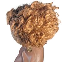 parrucche naturale corte ondulata 