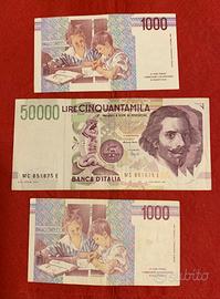 Banconote della lira.