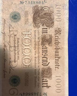 Banconota 1000 marchi
