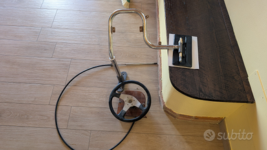 Timoneria gommone consolle