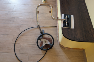 Timoneria gommone consolle