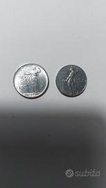 monete piccole 50 e 100 lire