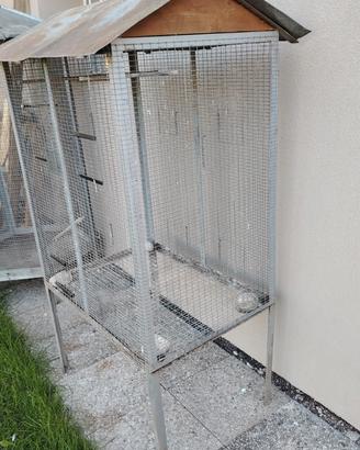 voliera per uccelli