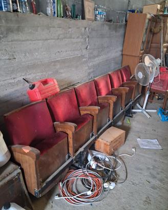 Poltrone cinema anni 70