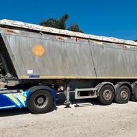 Semirimorchio alluminio 32 mc