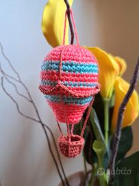 Mongolfiera uncinetto 