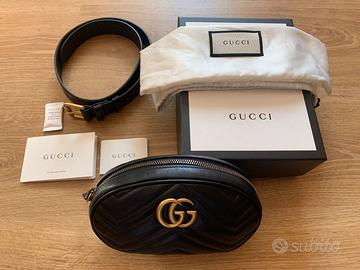 Marsupio Gucci Marmont nero