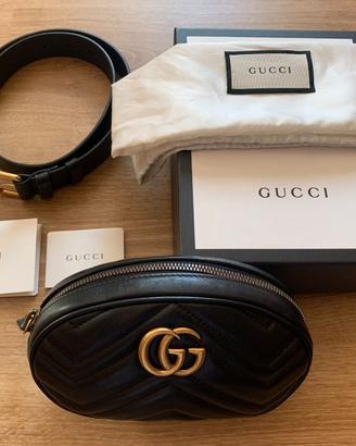 Marsupio Gucci Marmont nero