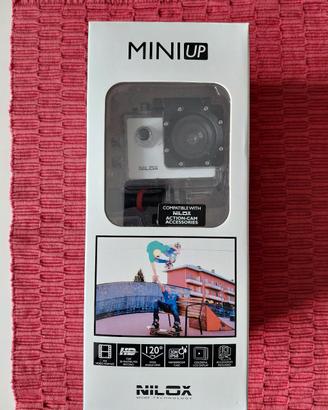 nilox miniUp action cam  impermeabile ultraleggera