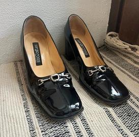 Scarpa nera con Tacco Sergio Rossi