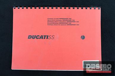 catalogo ricambi ufficiale Ducati SS 750 I.E. anno