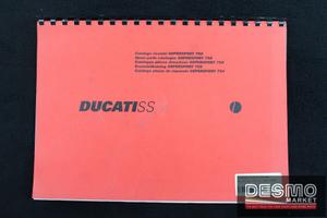 catalogo ricambi ufficiale Ducati SS 750 I.E. anno