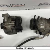 Alternatore e compressore ac bmw 3000 motore 306d3