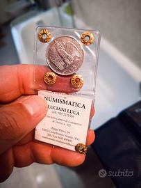 1 lira impero 1943 periziata in bb+