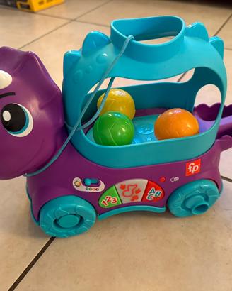Gioco Fisher Price Dino Impara e cammina