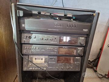 Impianto stereo vintage Metz 6050