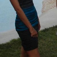 vestito plissettato
