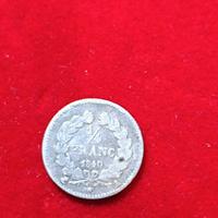 moneta antica argento francese 1840