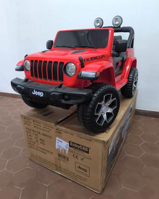 Auto Elettrica 12V -Jeep Wrangler Rubicon