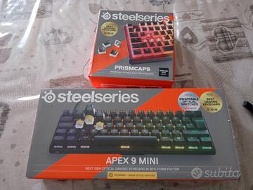Tastiera pc Steelseries Apex 9 mini tasti prismcap
