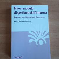 Nuovi modelli di gestione dell’impresa

