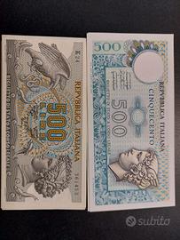 banconote fior di  stampa (500, 1000, 5000, ecc)