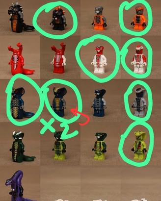 Lotto Lego Ninjagi Serpentine