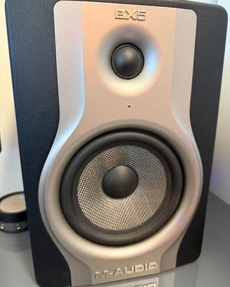 Coppia monitor studio M-Audio BX5 Carbon + cavi