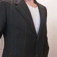 Completo gessato Versace 52