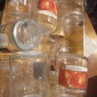 Vasi vetro tipo yankee candle grandi medie ottime