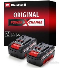 Einhell Original 2 x PXC Batteries 18 V - 4.0 Ah1