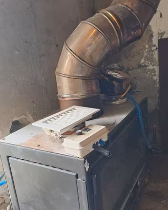 stufa da incasso a legna