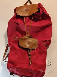 Set 2 Zaini Vintage Hotelplan - Rosso & Cuoio 