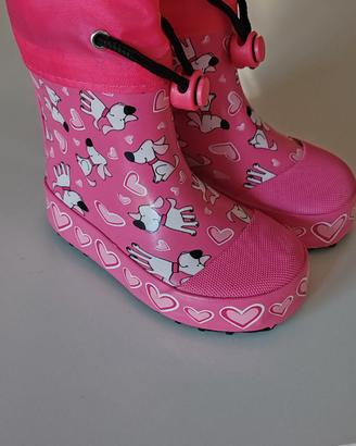 stivaletti pioggia bambina n. 21
