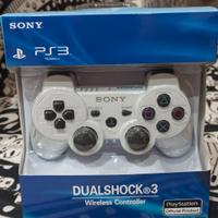 controller wireless dual shock Sony ps3 WHITE 