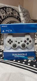 controller wireless dual shock Sony ps3 WHITE 