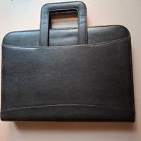 Borsa in vera pelle nappa nera